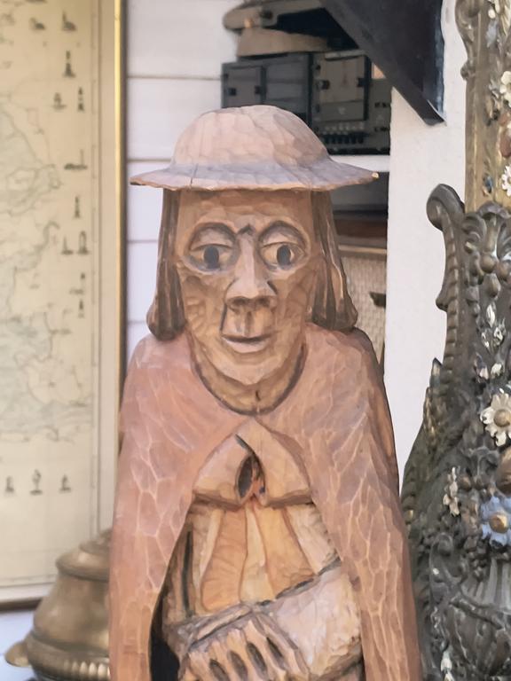 Rzeźba drewniana - góral, autor Kazimierz Danek