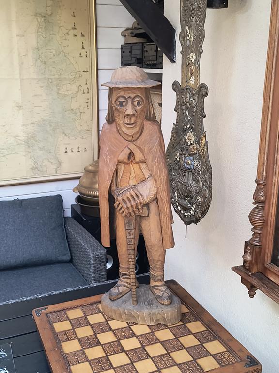 Rzeźba drewniana - góral, autor Kazimierz Danek