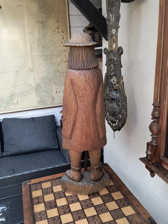 Rzeźba drewniana - góral, autor Kazimierz Danek
