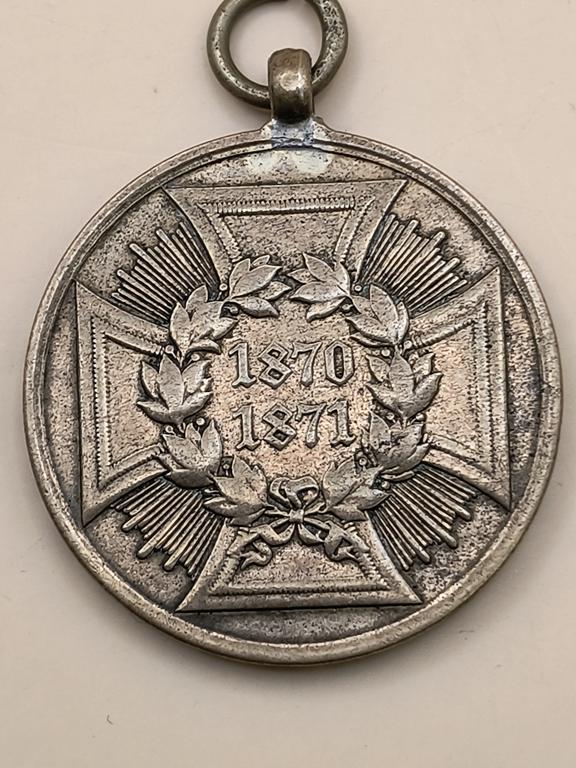 Medal pamiątkowy za kampanię polową 1870-1871, PRUSY