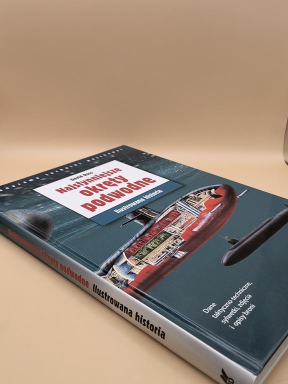 Książka „Najsłynniejsze okręty podwodne” – Ilustrowana historia – David Ross, 2017 r.