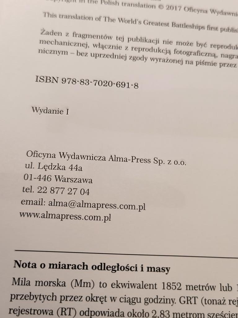 Książka „Najsłynniejsze okręty podwodne” – Ilustrowana historia – David Ross, 2017 r.