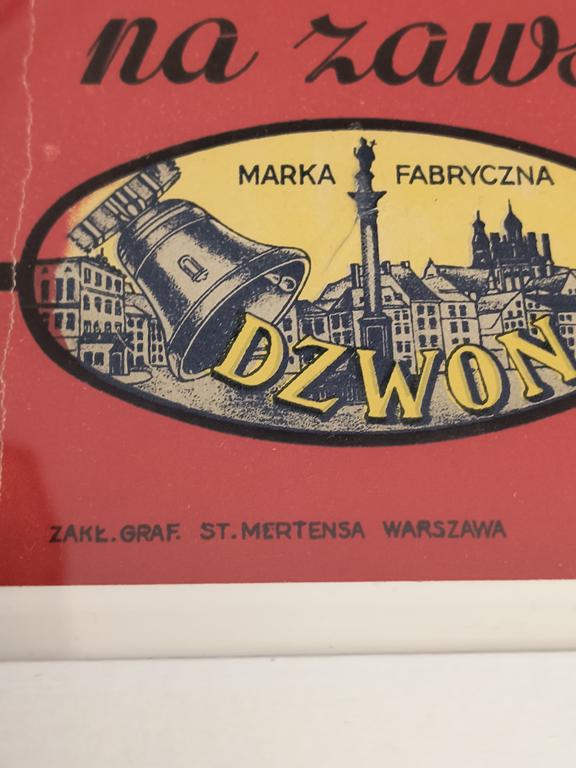 Plakat „Palaczu! Paląc raz papierosa w gilzie zostaniesz jej wierny na zawsze” - lata 30-te