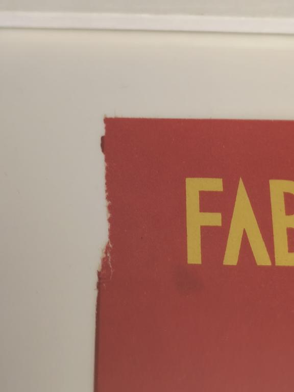 Plakat „Palaczu! Paląc raz papierosa w gilzie zostaniesz jej wierny na zawsze” - lata 30-te