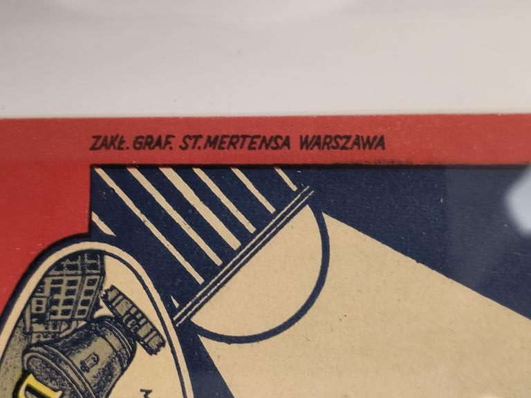 Plakat „GILZY - AROMATIK - Patentowane Zwijki - Najdoskonalsze” – lata 30-te