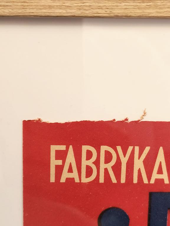 Plakat „GILZY - AROMATIK - Patentowane Zwijki - Najdoskonalsze” – lata 30-te