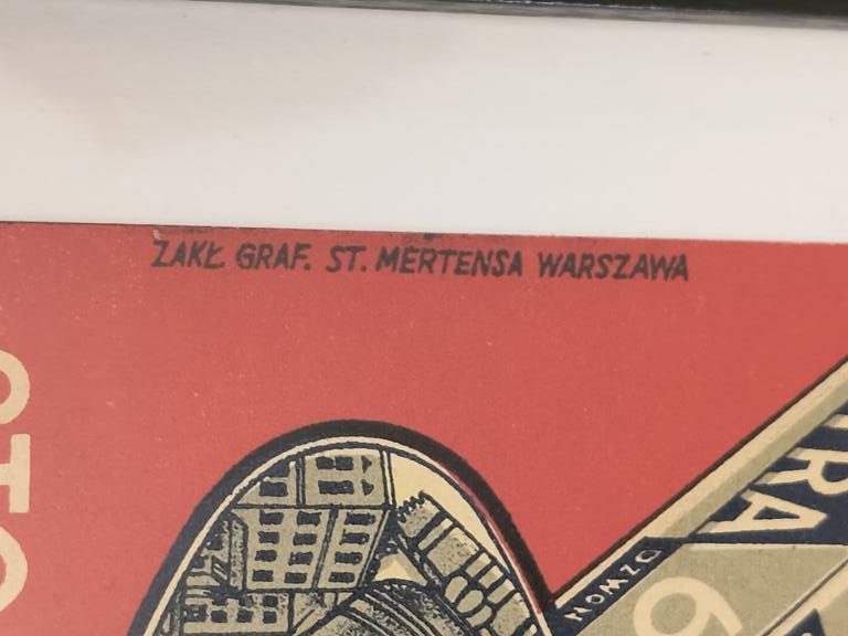 Plakat „GILZY EXTRA, GILZY WIWAT” – lata 30-te