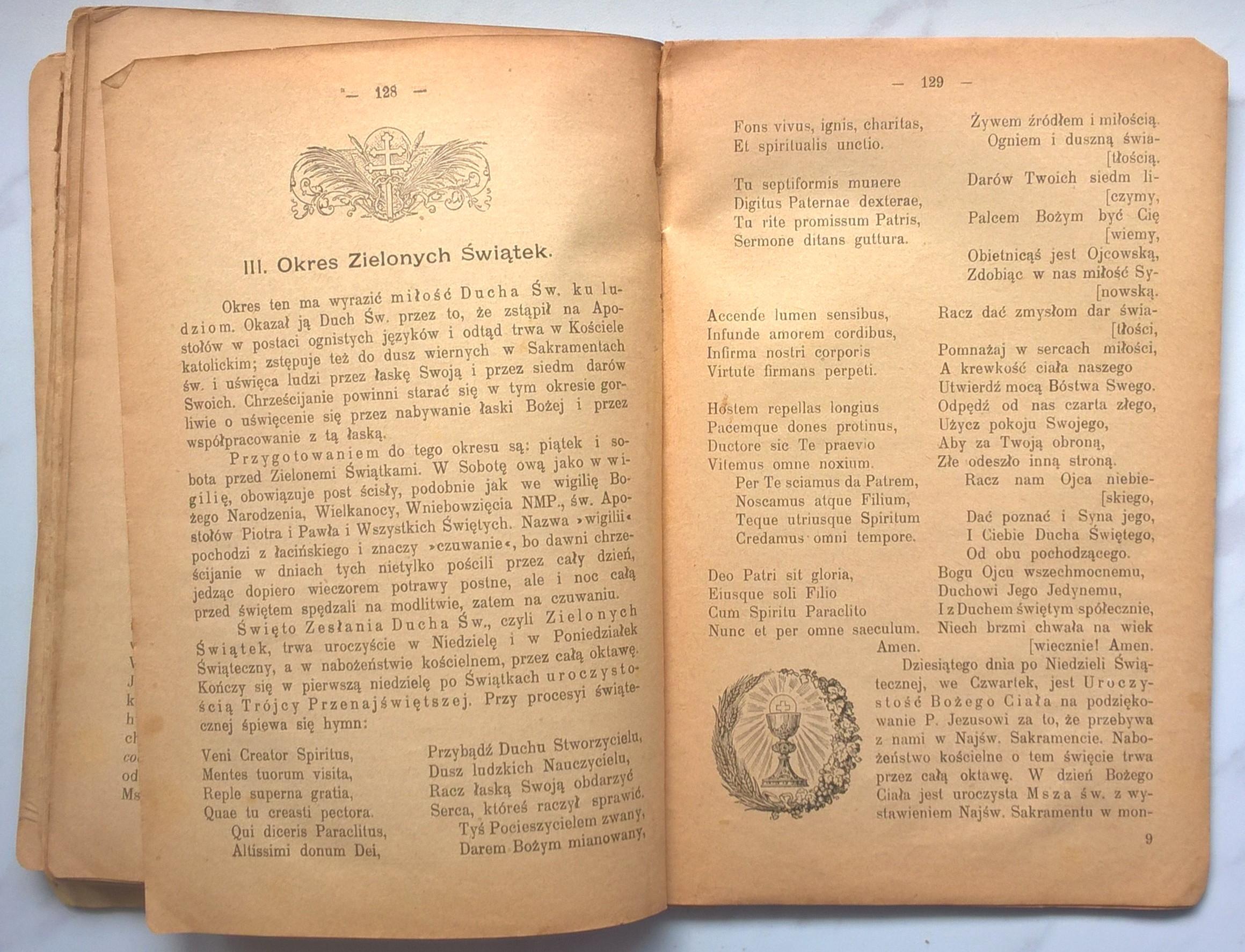 "Krótki katechizm rzymsko-katolicki dla szkół ludowych" X. Biskup E. Likowski, 1905 r.