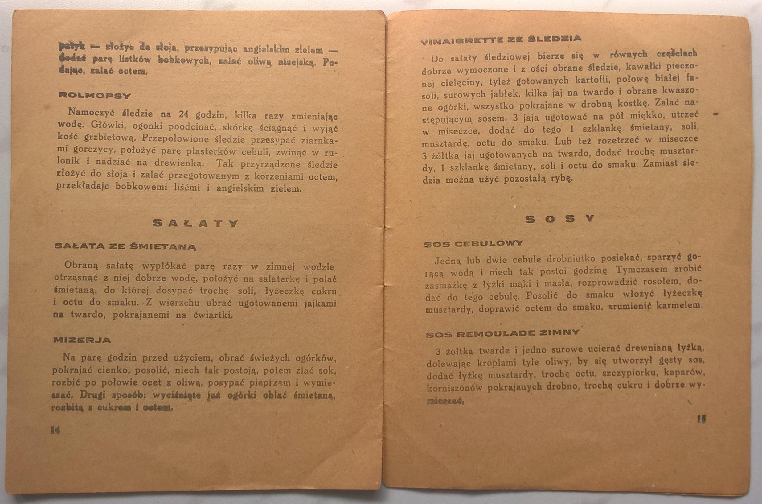 Broszura "Ocet naturalny i jego zastosowanie", 1929 r.