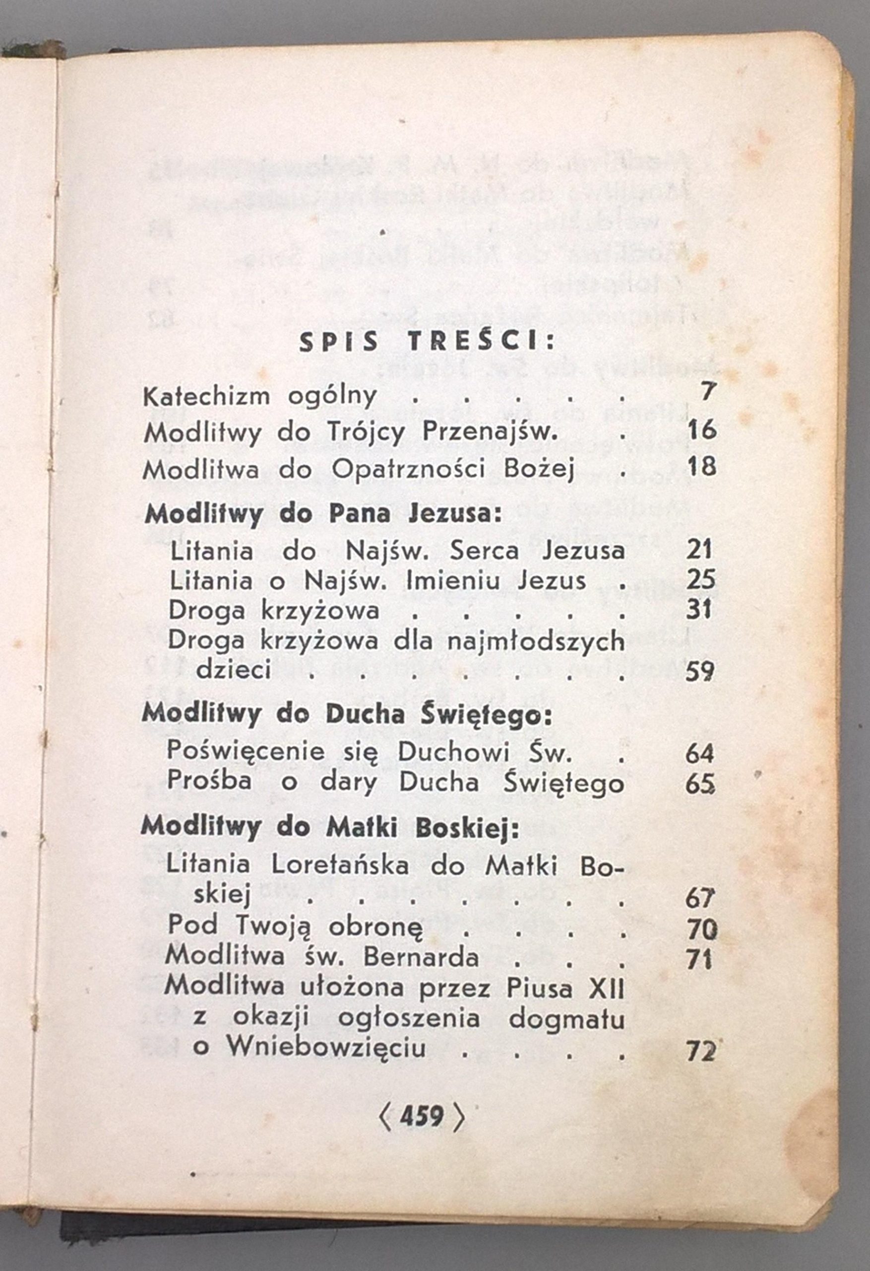 "Modlitewnik warmiński", 1956 r.
