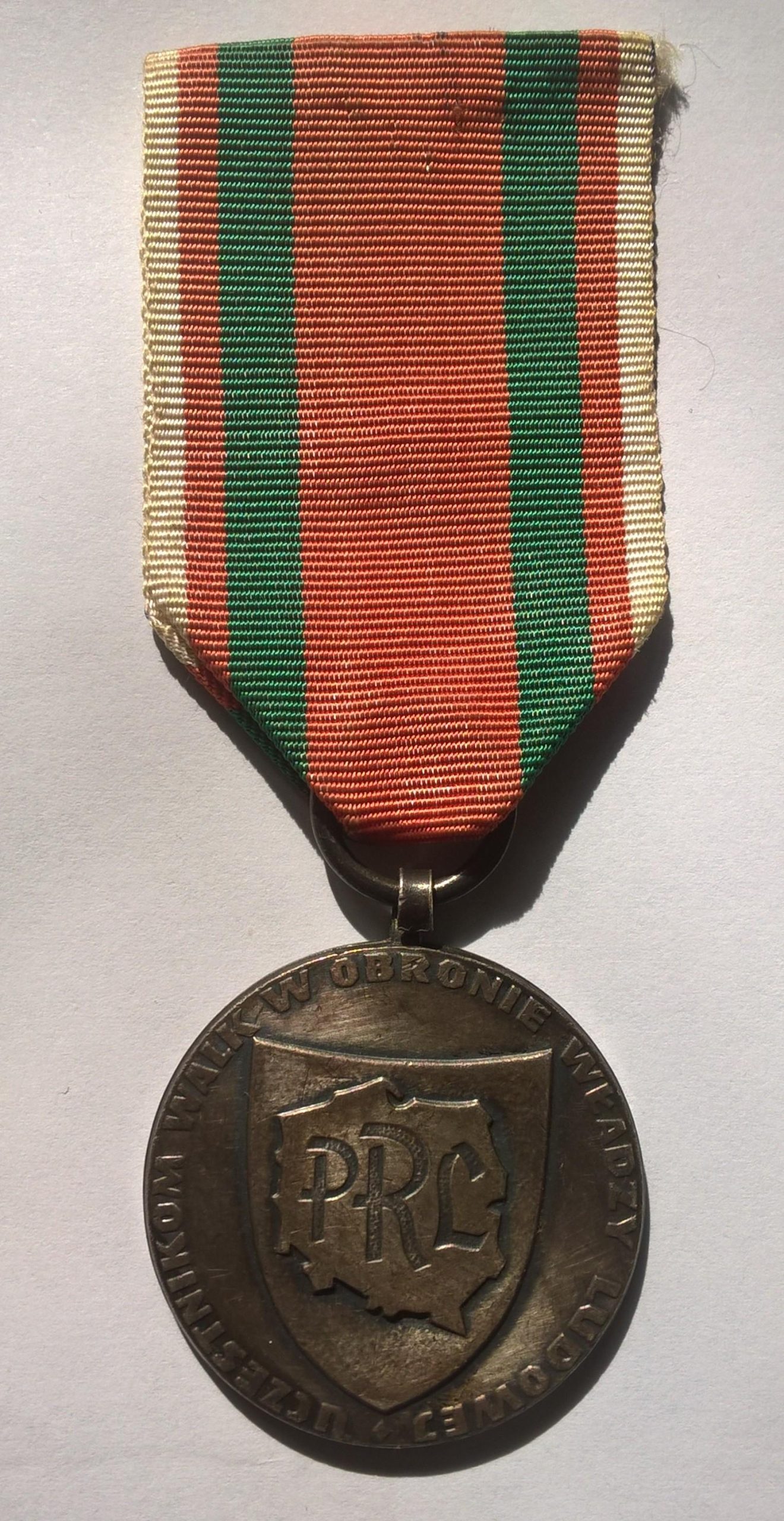 Medal PRL - Uczestnikom Walk w Obronie Władzy Ludowej / Manifest PKWN 1944