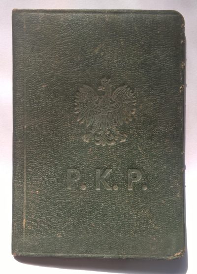 Legitymacja PKP Lwów, 1938 r.