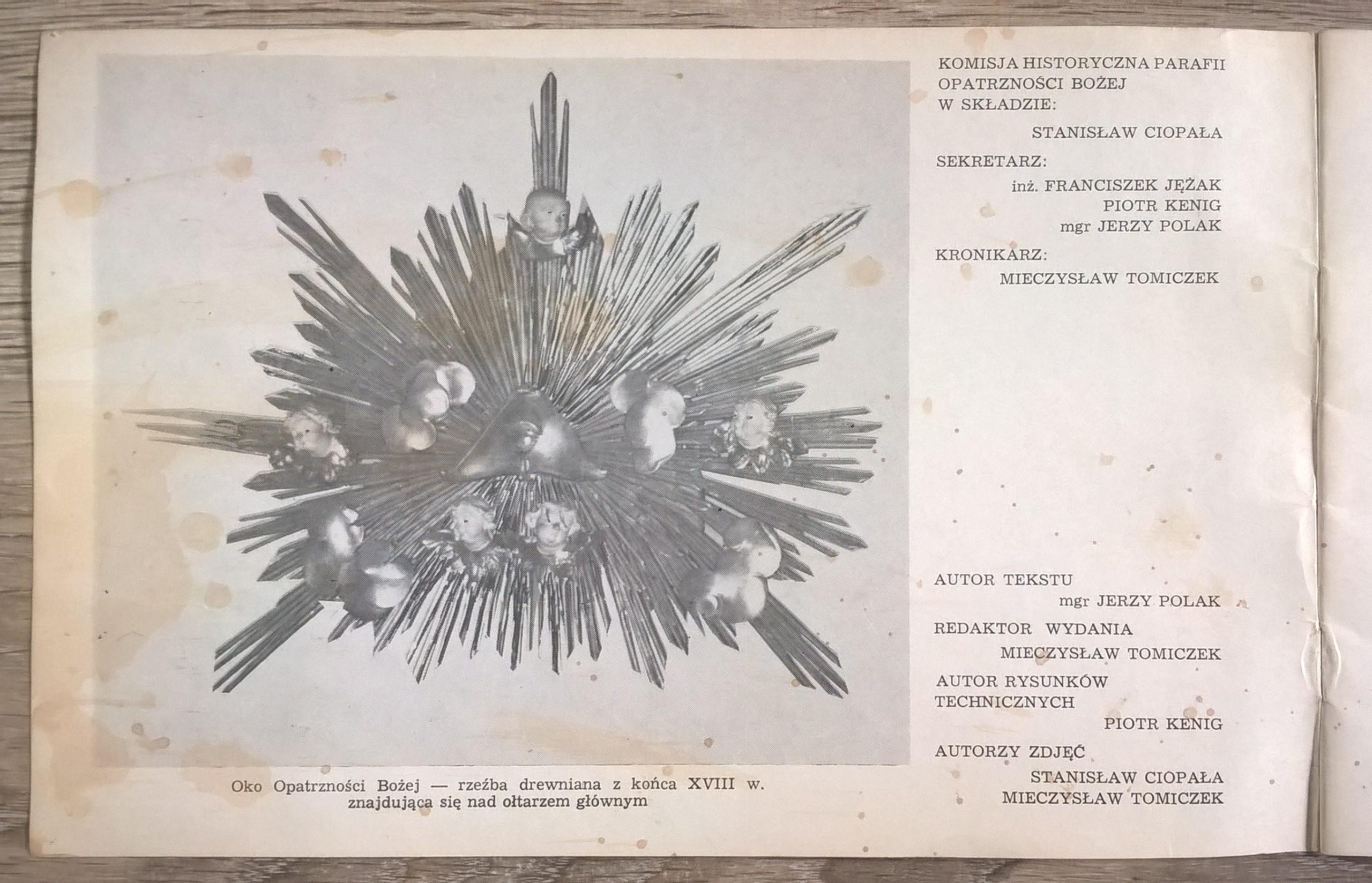 Książeczka "200 lat konsekracji kościoła pod wezwaniem Opatrzności Bożej w Bielsku-Białej 1792-1992"