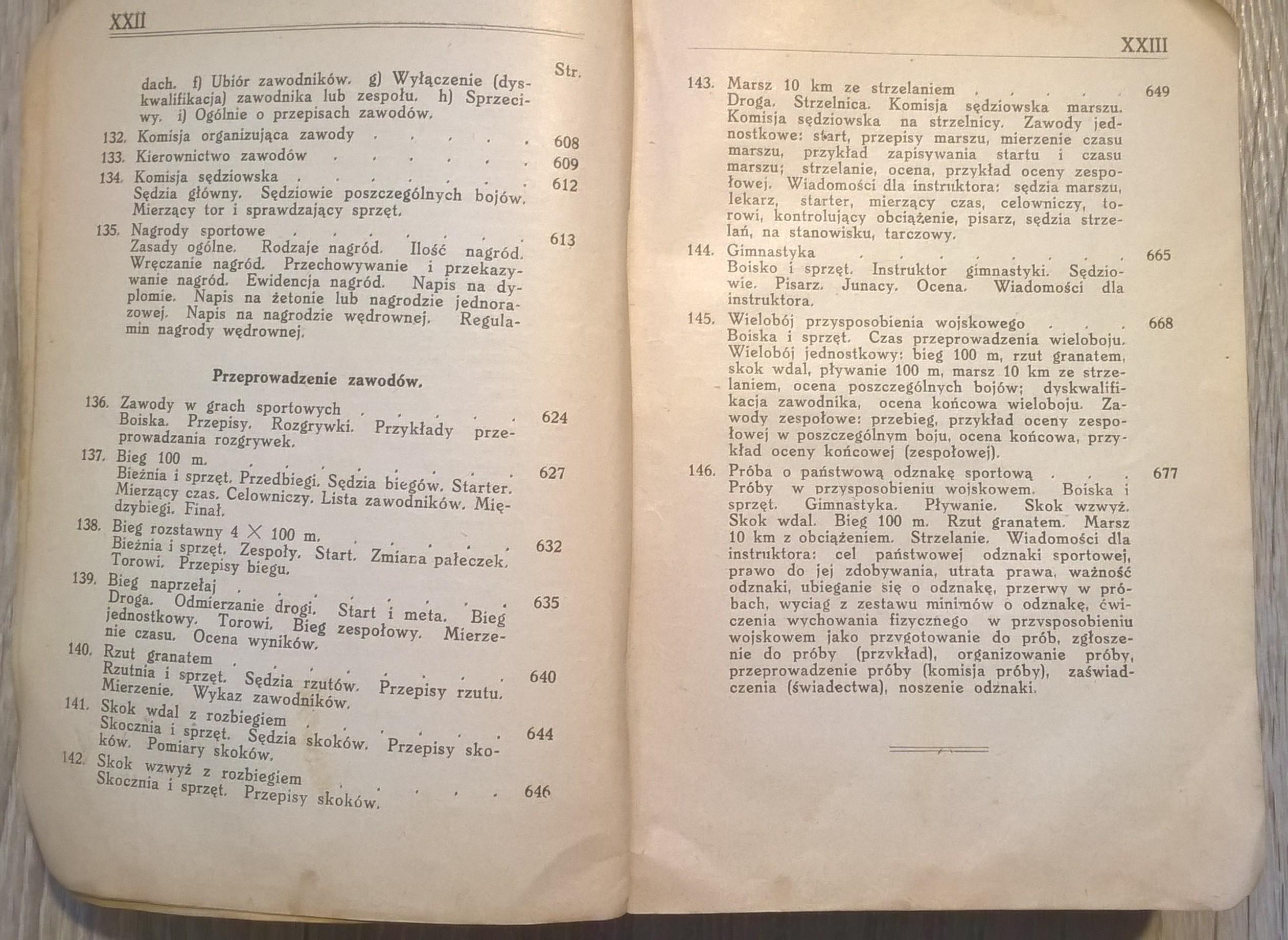Książka "Szkoła junaka. Podręcznik instruktora przysposobienia wojskowego - WYCHOWANIE FIZYCZNE", 1933 r.