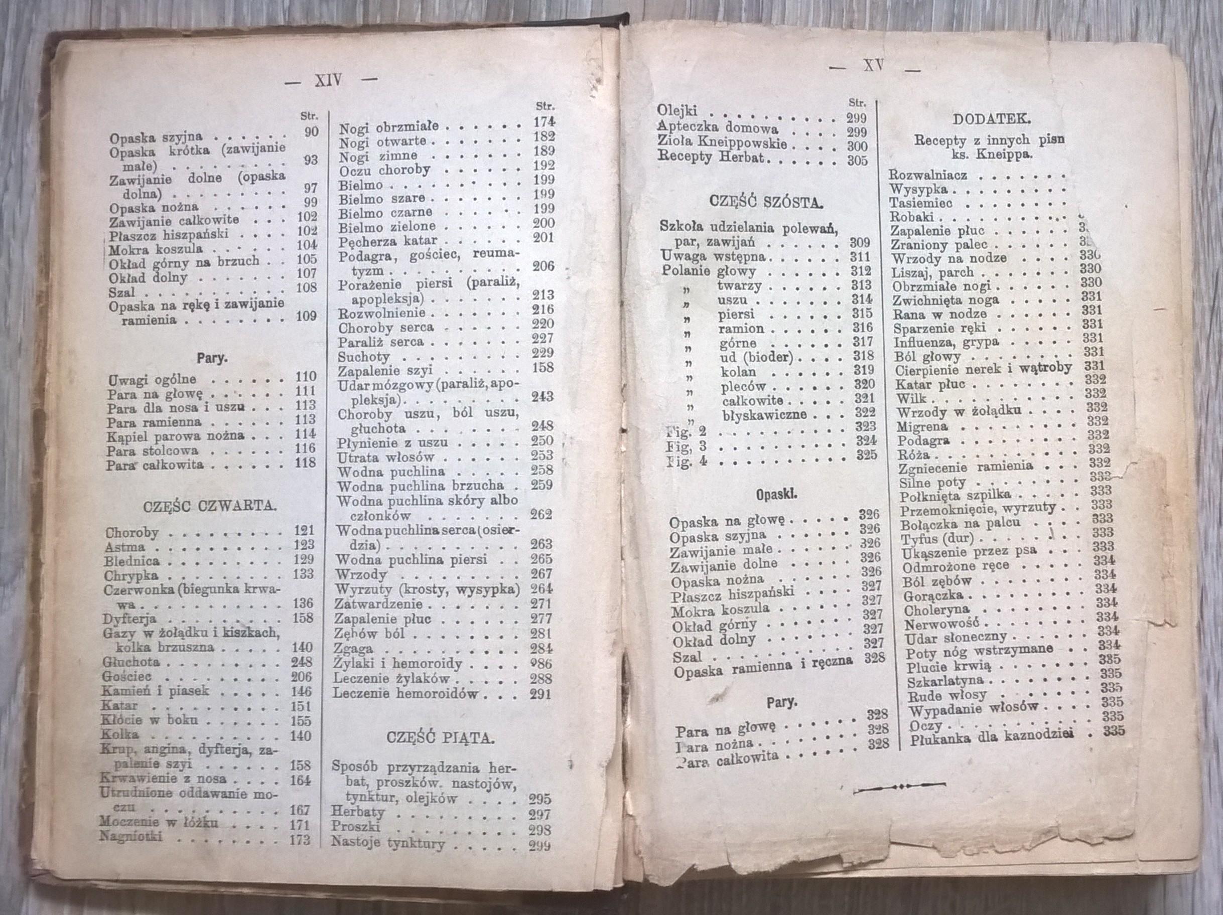 Książka "Mój testament dla zdrowych i chorych" Sebastian Kneipp, 1895?