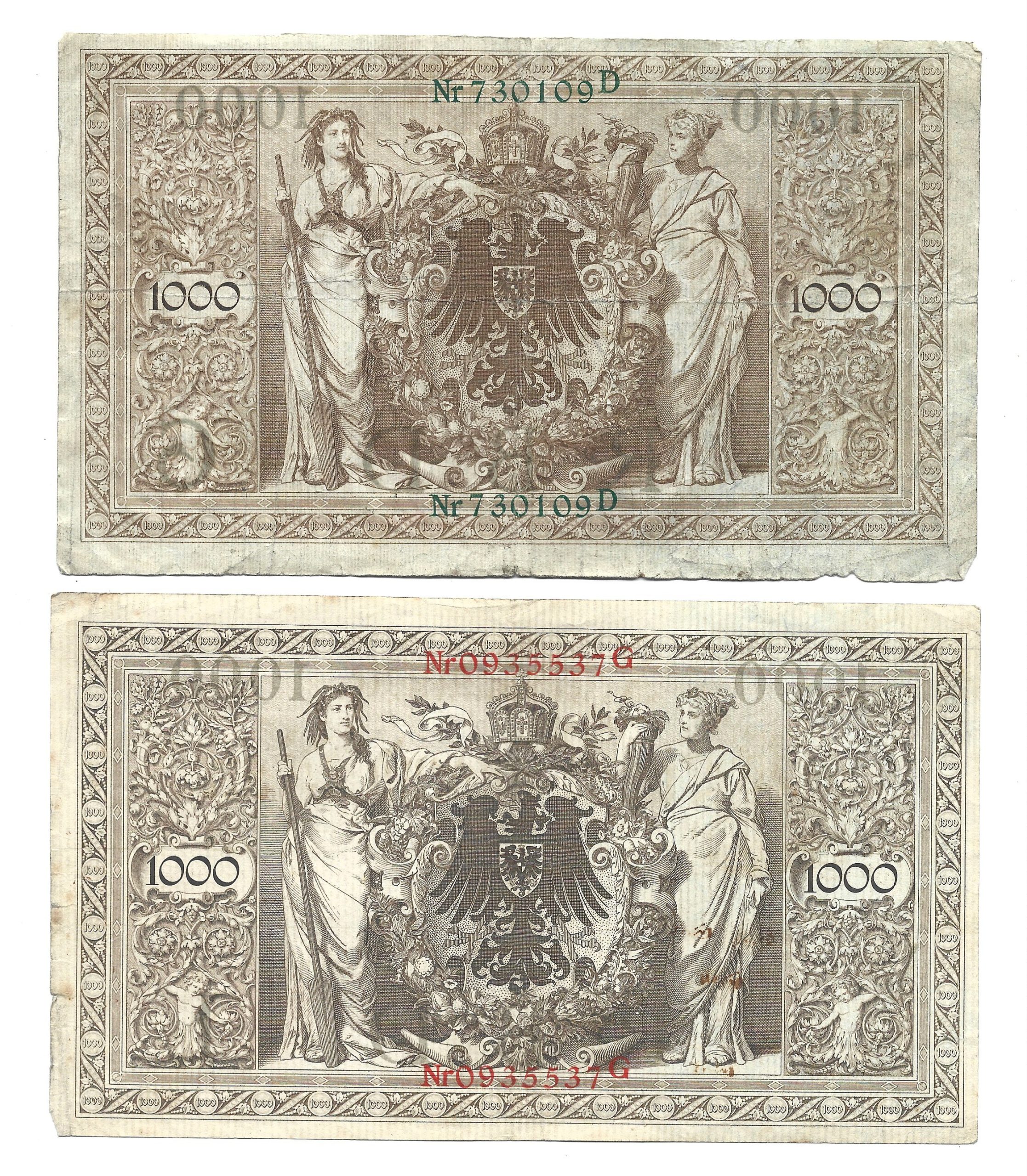 Zestaw banknotów polskich i zagranicznych - 35 sztuk