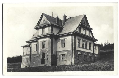 Pocztówka - Schronisko na Kozubowej (Czechy), 1932 r.