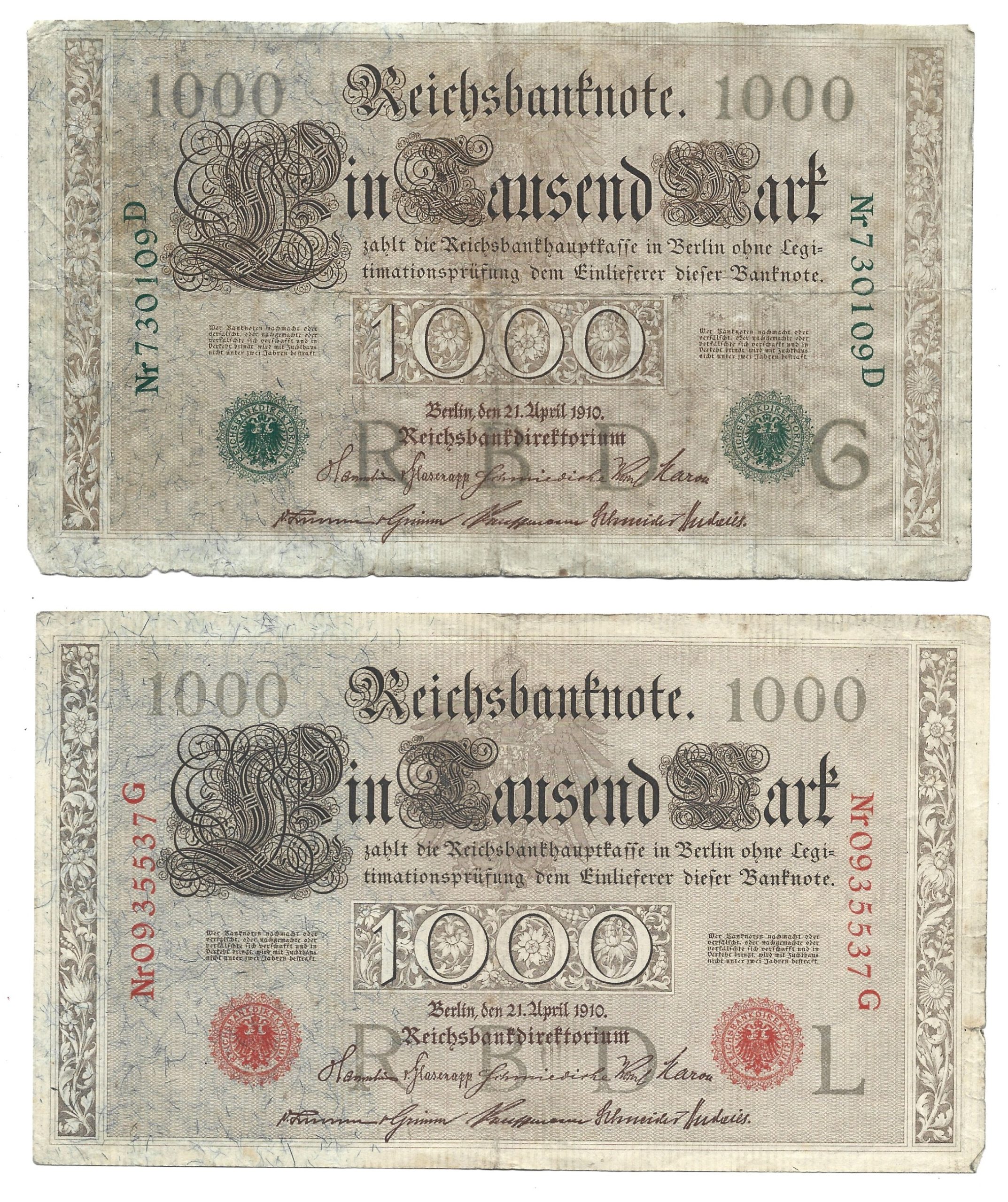 Zestaw banknotów polskich i zagranicznych - 35 sztuk