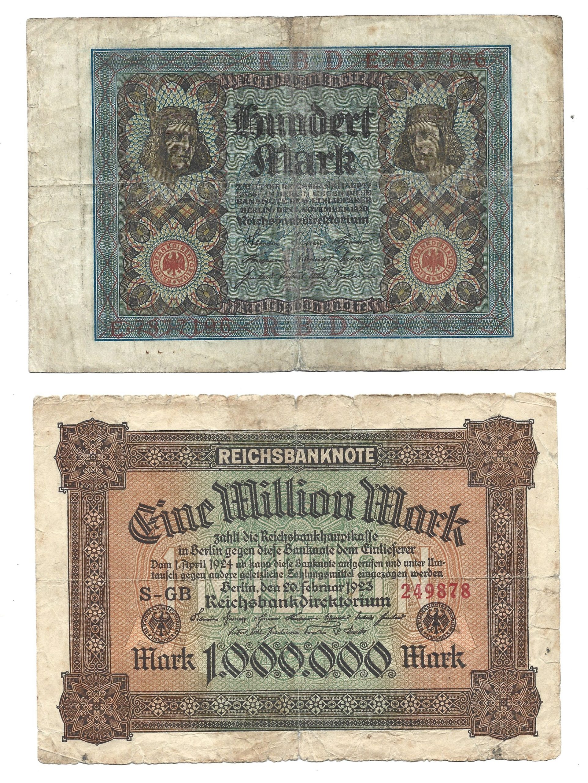 Zestaw banknotów polskich i zagranicznych - 35 sztuk