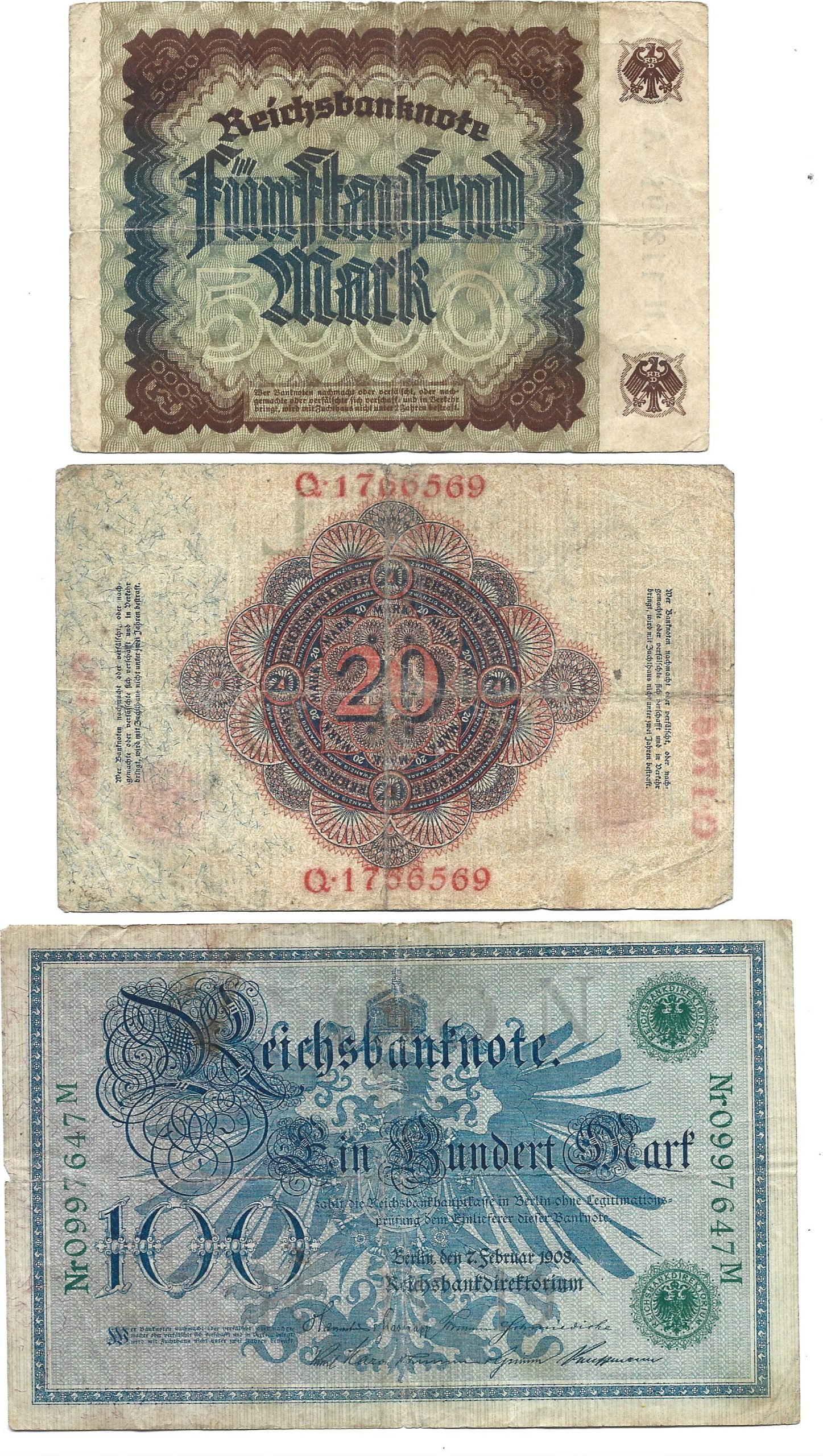 Zestaw banknotów polskich i zagranicznych - 35 sztuk