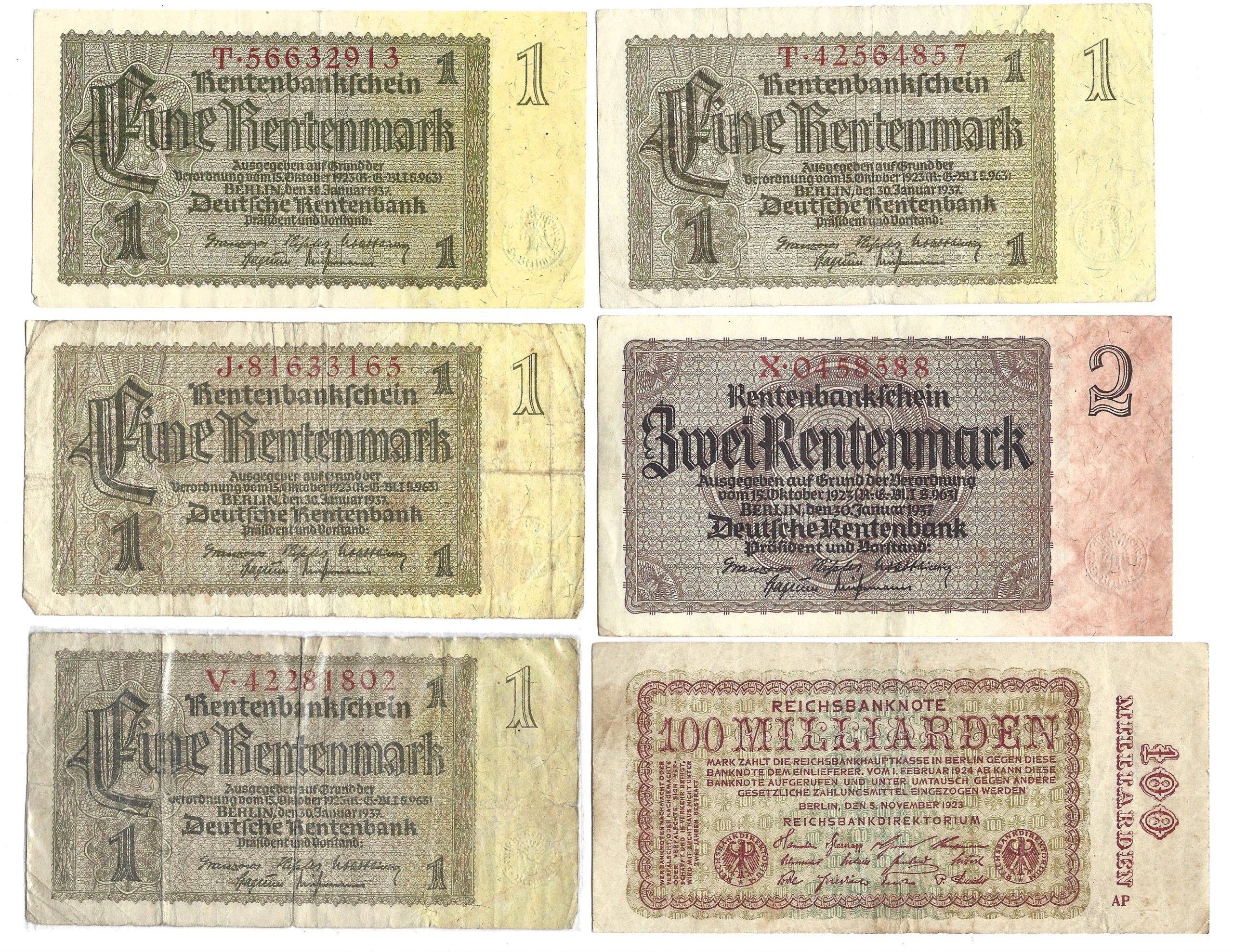 Zestaw banknotów polskich i zagranicznych - 35 sztuk
