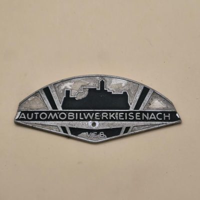 Metalowy emblemat - Wartburg (modele 311, 312 czy wczesne 353)