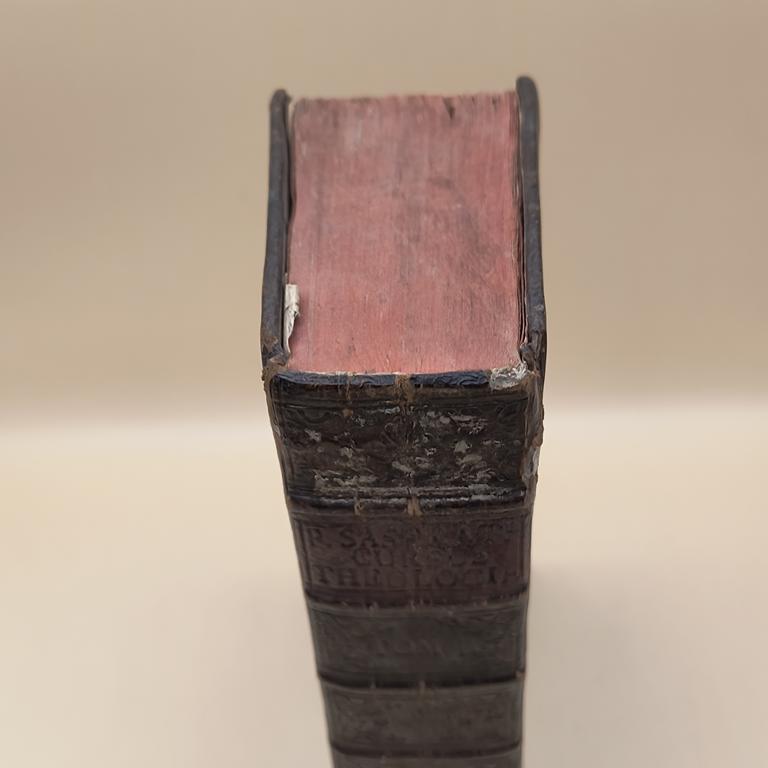 Starodruk "CURSUS THEOLOGIAE MORALIS" - P. REINERO SASSERATH, 1760 r. - Kurs teologii moralnej