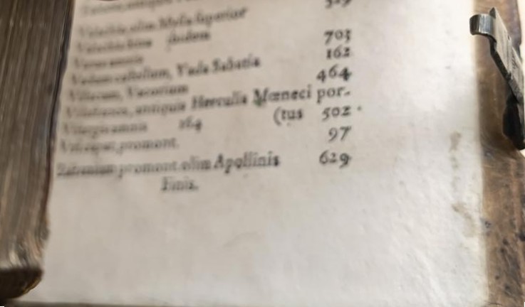 Starodruk "Historiarum sui temporis" Paulus Jovius, 1567 r.