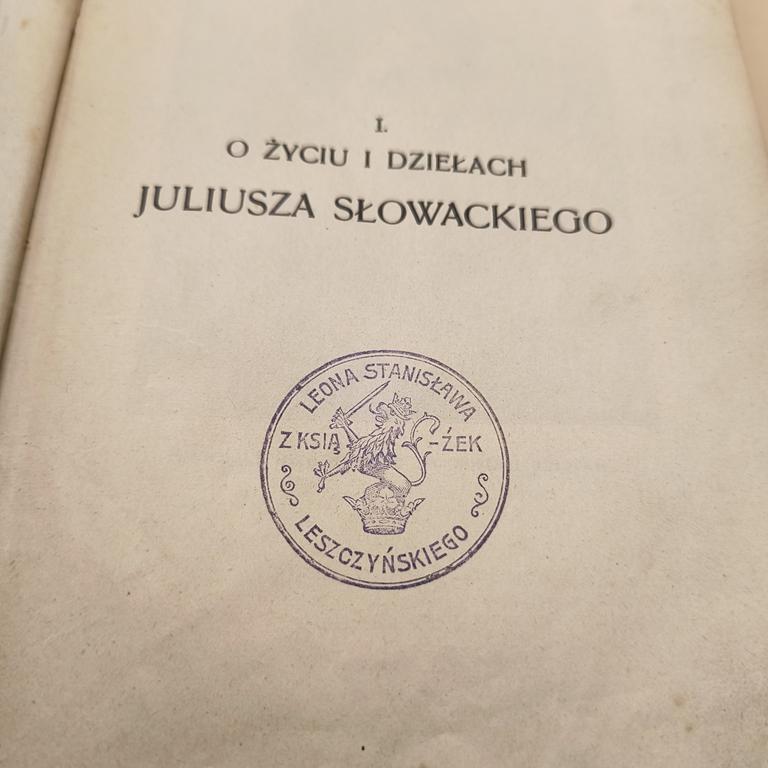 Książka - Juliusz Słowacki "Żywot i Wybór Pism"