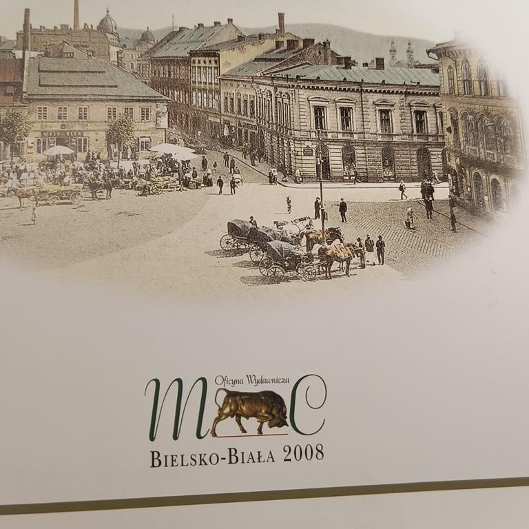 Książka "Bielsko-Biała i okolice - historia pocztówką pisana" Monika Ćwikowska-Broda, Wiesław Ćwikowski, 2008 r.