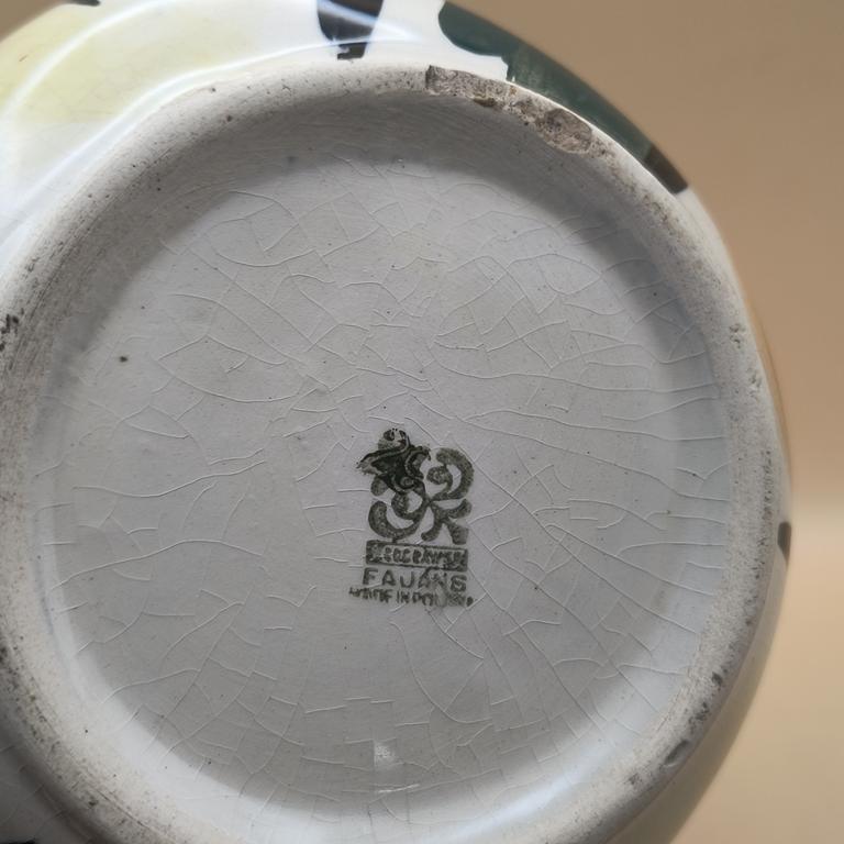 Zestaw ceramiczny z Zakładów Fajansu „Włocławek” w stylu New Look („pikasiak”)