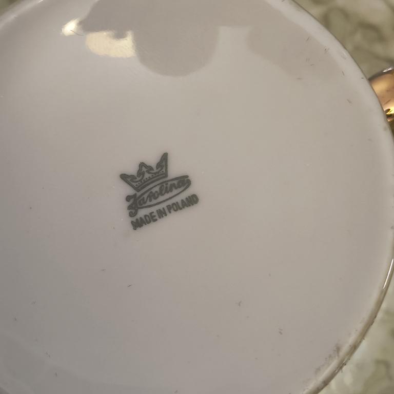 Zestaw porcelanowy - Zakłady Porcelany Stołowej "Karolina", proj. Adam Sadulski - lata 60-te