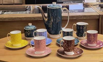 Serwis porcelanowy kawowy „London” - projekt Wincenty Potacki, ZPS Ćmielów
