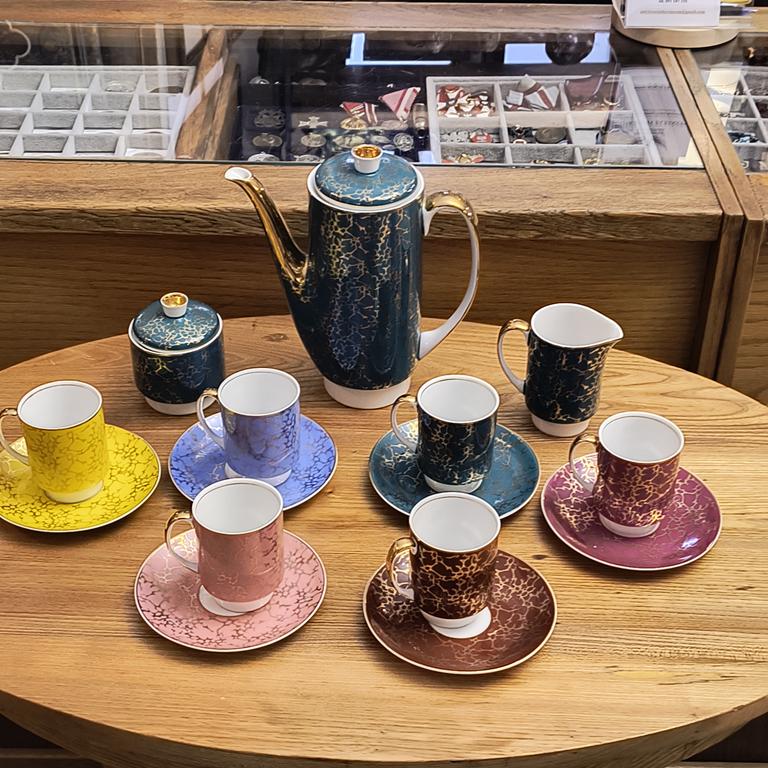 Serwis porcelanowy kawowy „London” - projekt Wincenty Potacki, ZPS Ćmielów