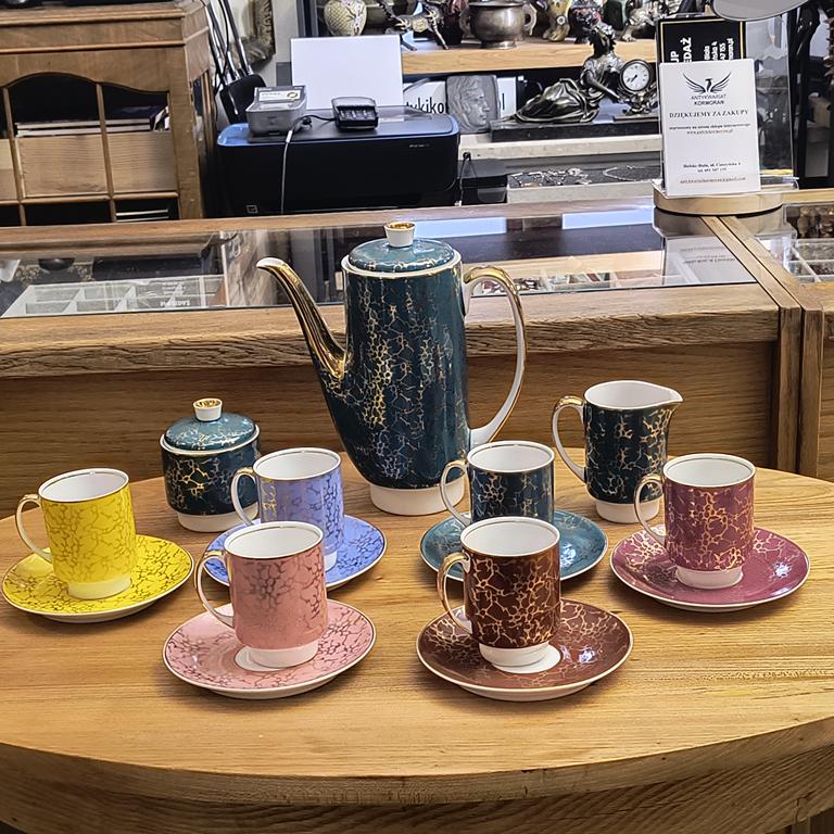 Serwis porcelanowy kawowy „London” - projekt Wincenty Potacki, ZPS Ćmielów