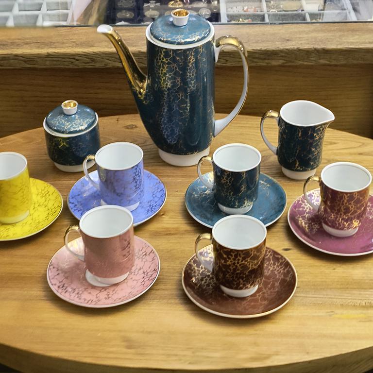 Serwis porcelanowy kawowy „London” - projekt Wincenty Potacki, ZPS Ćmielów