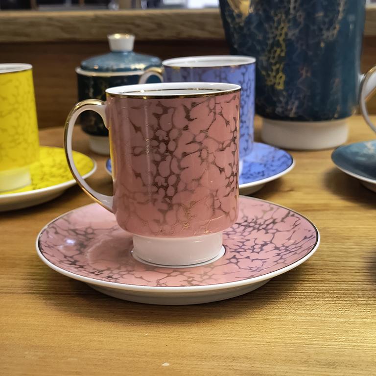 Serwis porcelanowy kawowy „London” - projekt Wincenty Potacki, ZPS Ćmielów