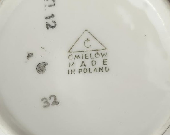 Serwis porcelanowy kawowy „London” - projekt Wincenty Potacki, ZPS Ćmielów