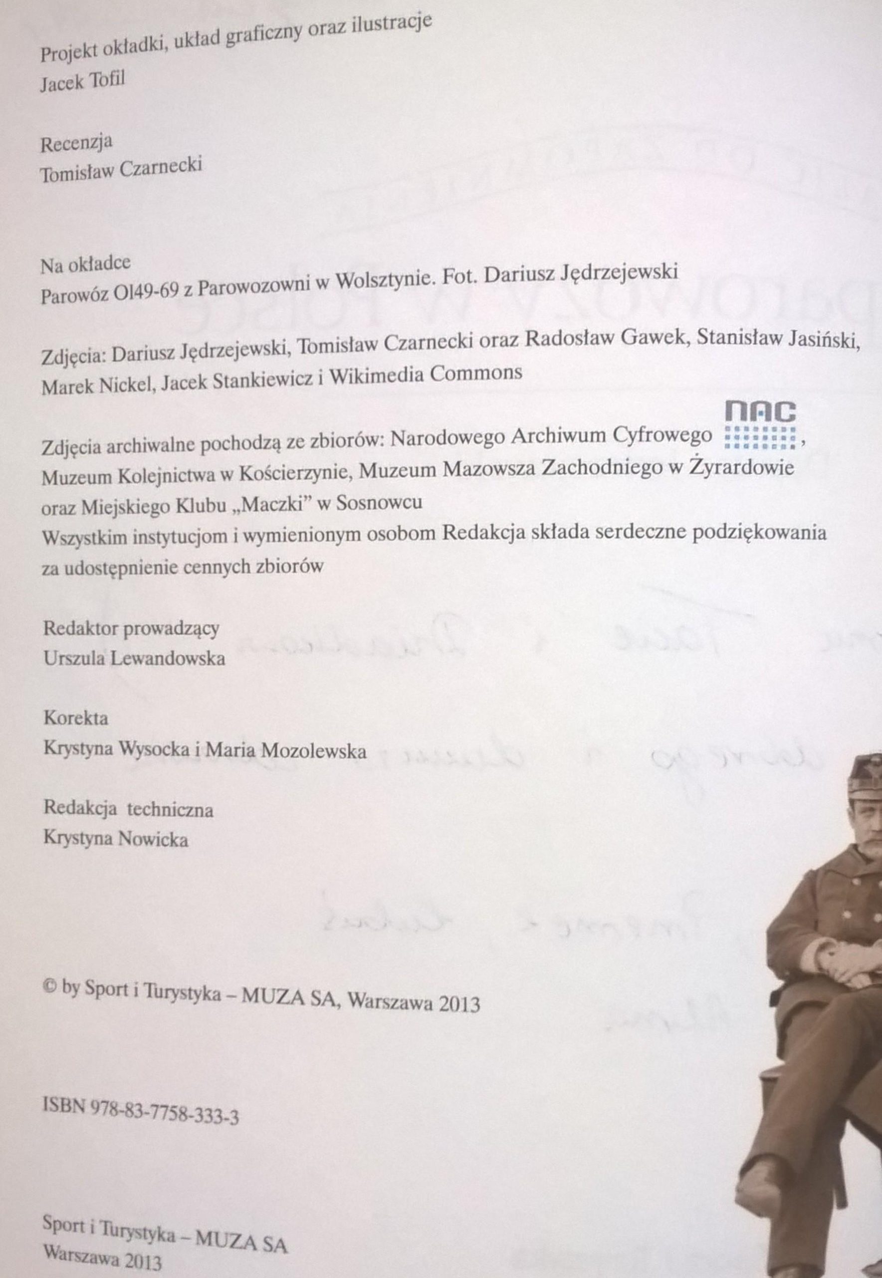 Książka "Stare parowozy w Polsce" Dariusz Jędrzejewski, 2013 r.