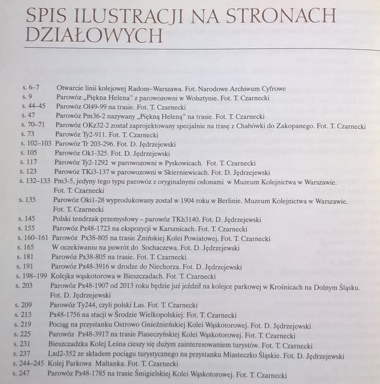 Książka "Stare parowozy w Polsce" Dariusz Jędrzejewski, 2013 r.