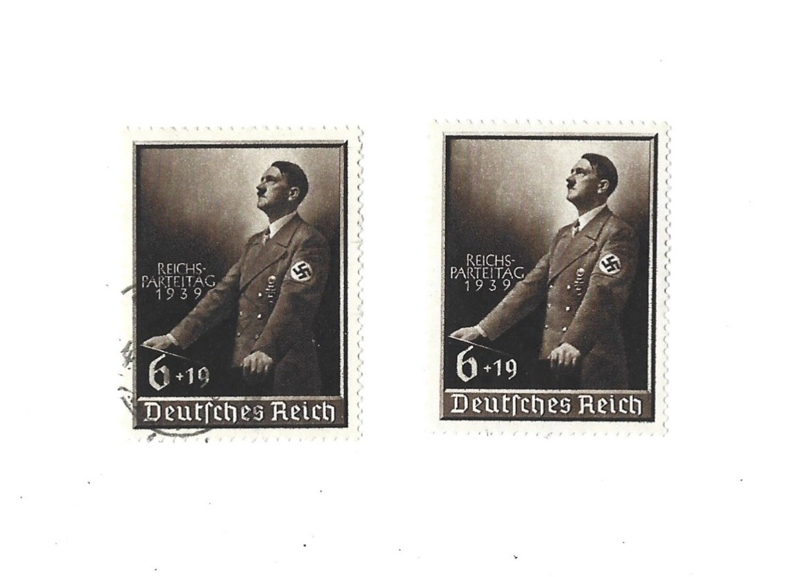 Zestaw znaczków - Deutsches Reich - REICHSPARTEITAG 1939