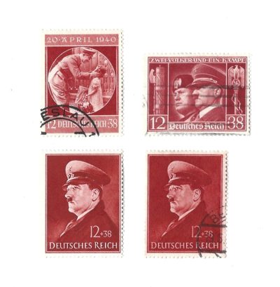 Zestaw znaczków - DEUTSCHES REICH - 4 sztuki