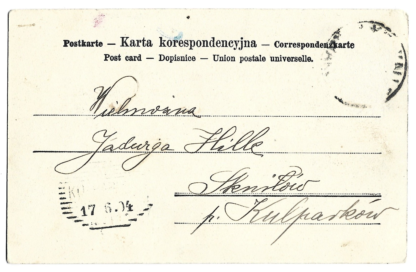 Pocztówka - Kraków. Klasztor PP. Norbertanek na Zwierzyńcu, 1904 r.