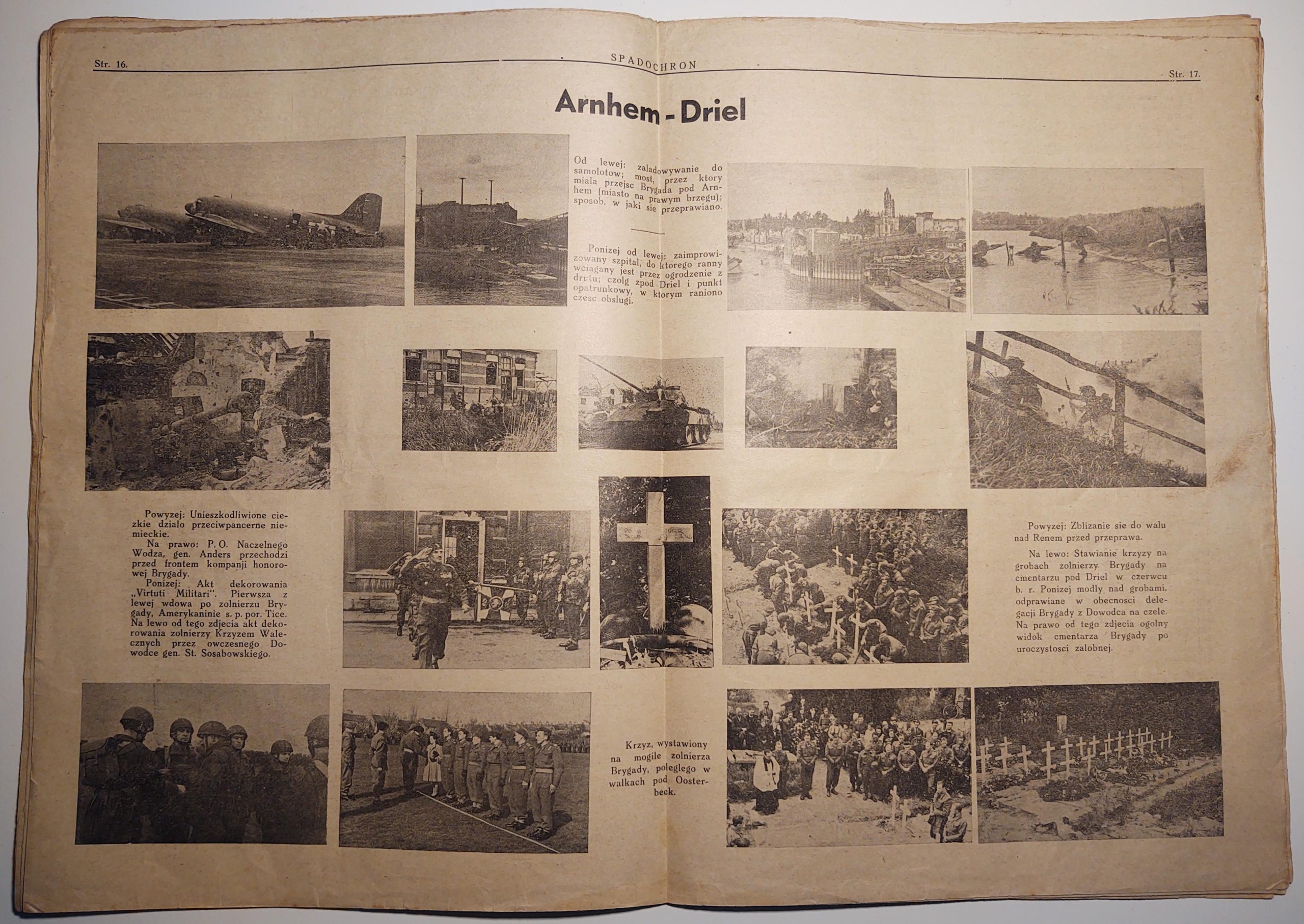 Czasopismo "SPADOCHRON. Pismo Żołnierzy 1. Samodzielnej Brygady Spadochronowej" - Nr. 26, 1945 r.