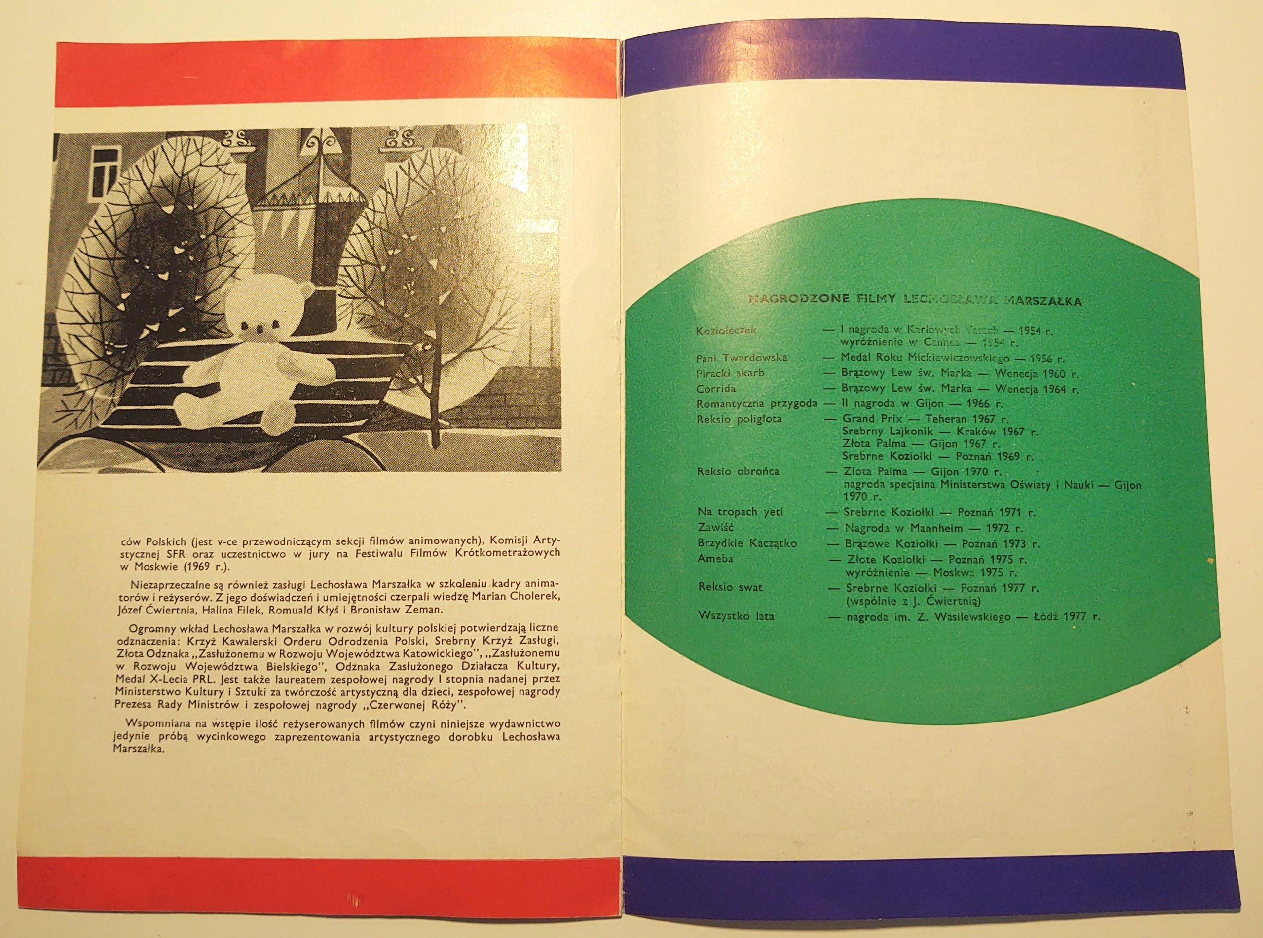 Broszura - Artyści Województwa Bielskiego: LECHOSŁAW MARSZAŁEK, 1977 r.