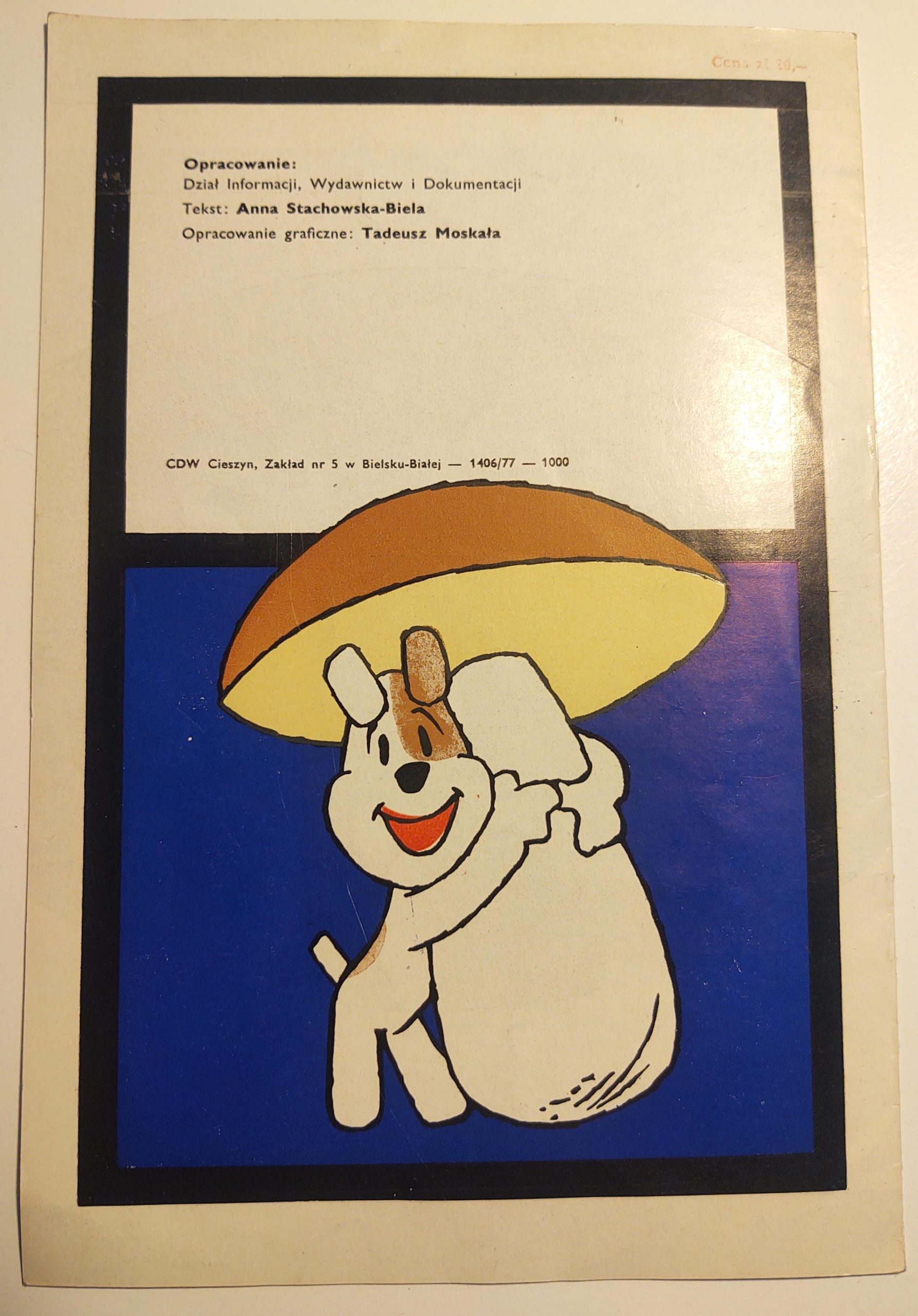 Broszura - Artyści Województwa Bielskiego: LECHOSŁAW MARSZAŁEK, 1977 r.