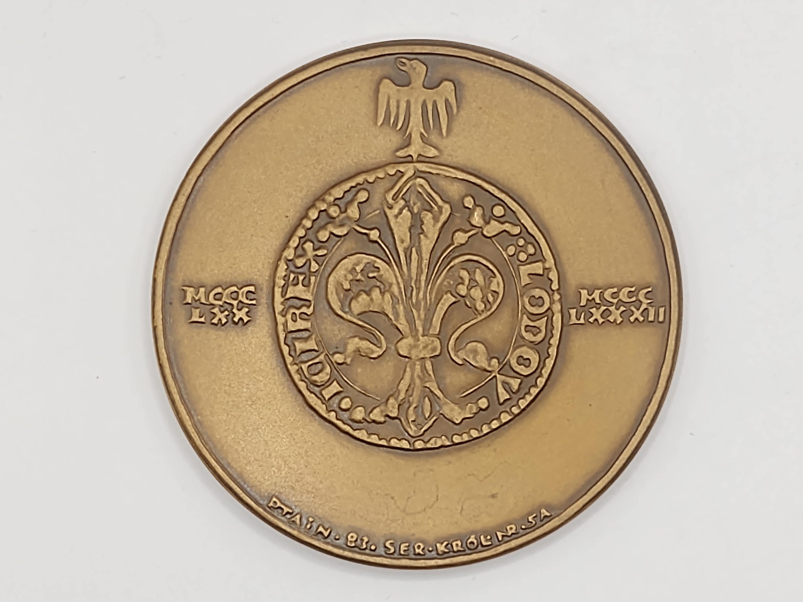 Medal PRL, z Serii Królewskiej – Ludwik Węgierski