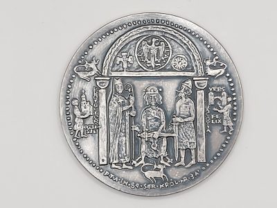 Medal PRL, z Serii Królewskiej – KAZIMIERZ II SPRAWIEDLIWY