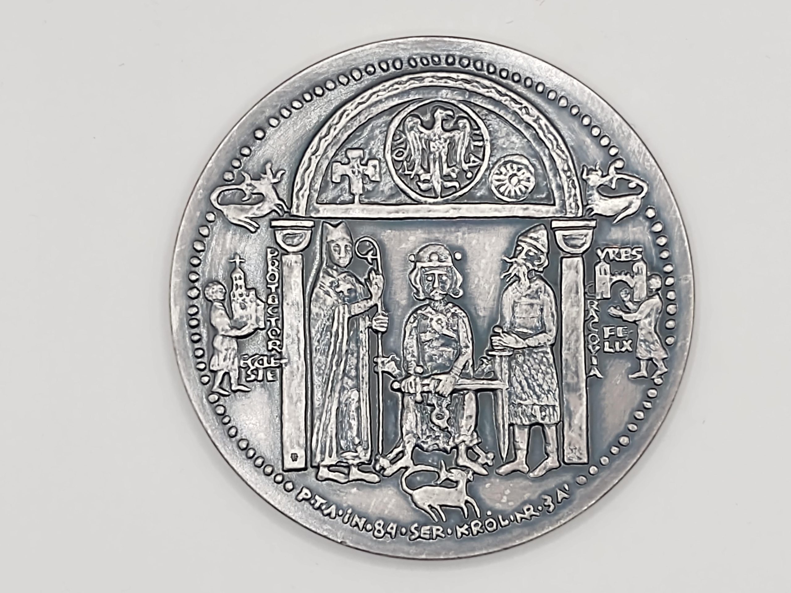 Medal PRL, z Serii Królewskiej – KAZIMIERZ II SPRAWIEDLIWY
