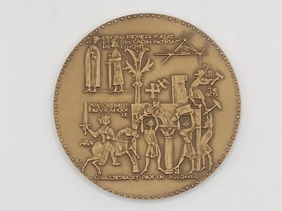 Medal PRL, z Serii Królewskiej – Kazimierz I Odnowiciel